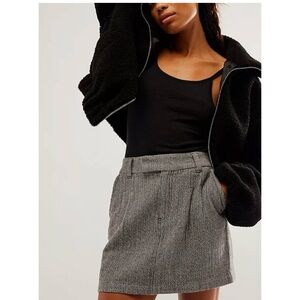 NWT - Free People Pop Preppy Mini Skirt